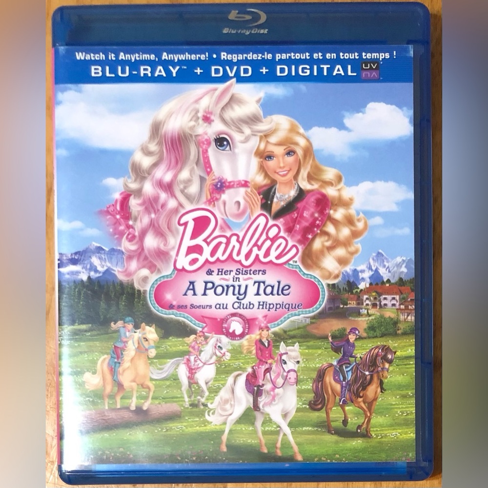 Barbie DVD / Blu-Ray - Barbie and Her Sisters in A Pony Tale